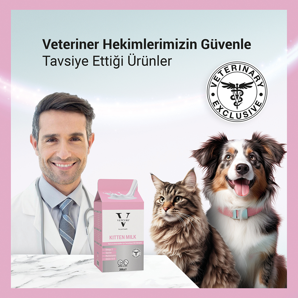 Kedi süt tozu veteriner