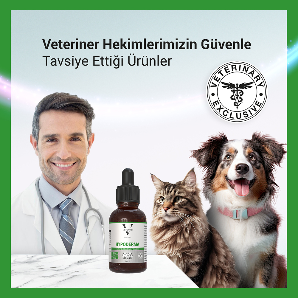 Vetcure Hypoderma damla 50ml hekim