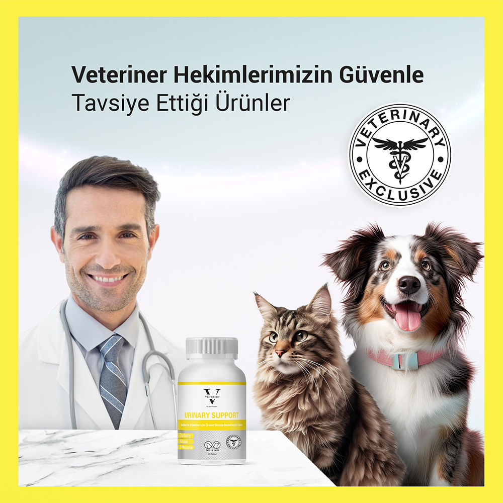 Vetcure tablet urinary veteriner tavsiyesi