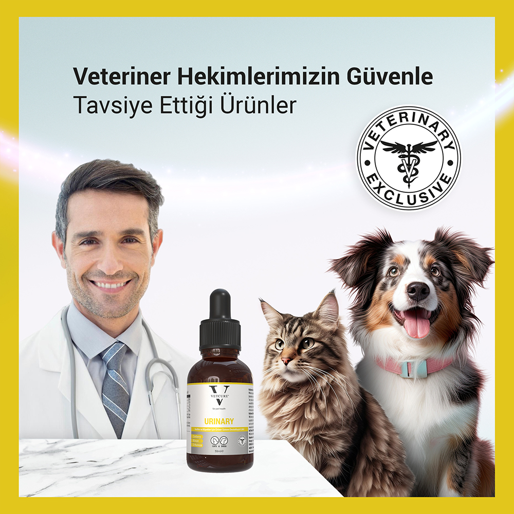 Vetcure urinary damla 50ml hek