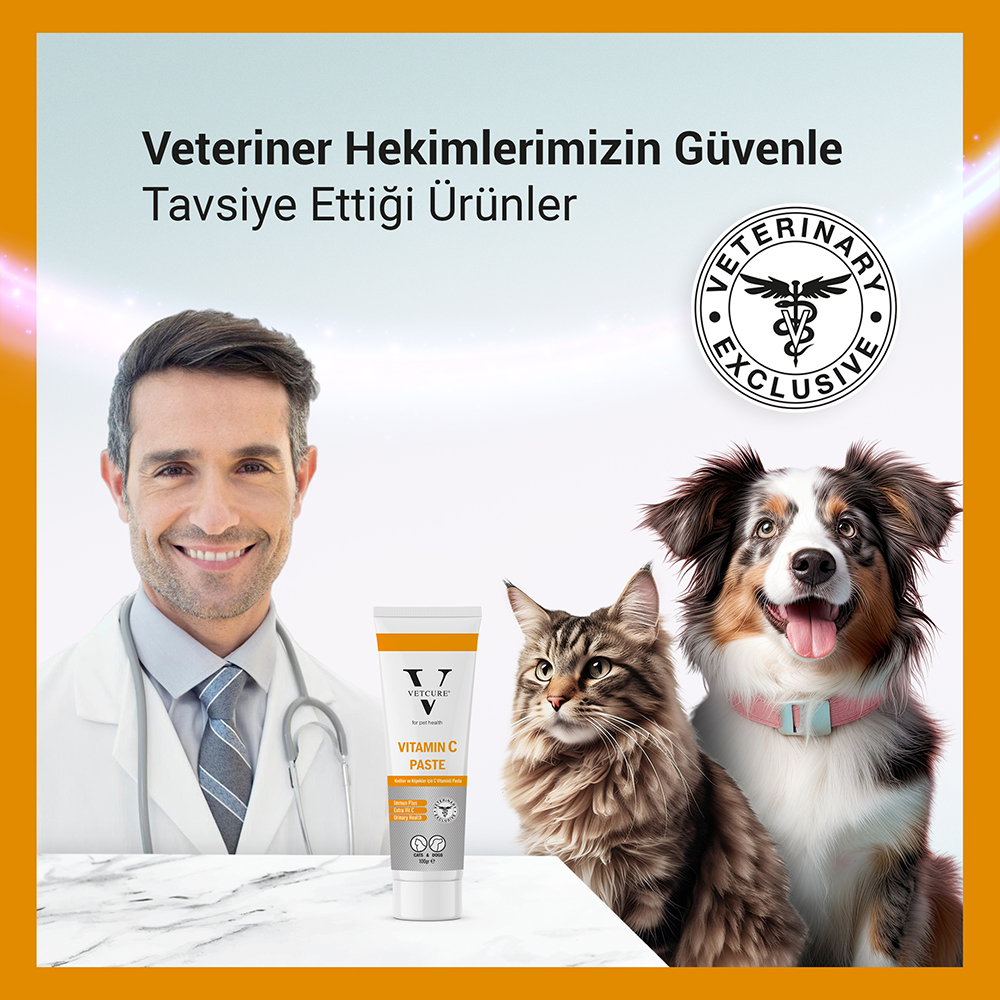 vetcure vitamin c paste 100gr hekim